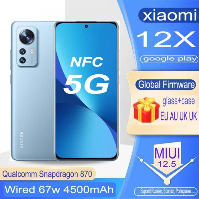 5G NFC Redmi Xiaomi 12X 67W Snapdragon 870 MIUI12.5 Full screen Curved screen Fingerprint Identification Detailed parameters