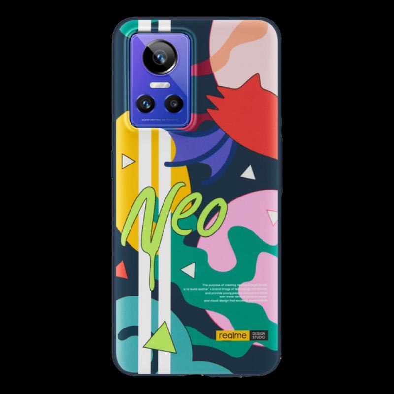 realme GT Neo 3 Official Original case fashionable phone case Anti-slip Durable official case Bumper TPU Back Cover