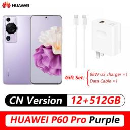 HUAWEI P60 Pro 4G Mobile Phone HarmonyOS 3.1 Snapdragon 8+ Gen 1 Octa Core 6.67 Inch OLED 88W SuperCharge 48MP Triple Cameras