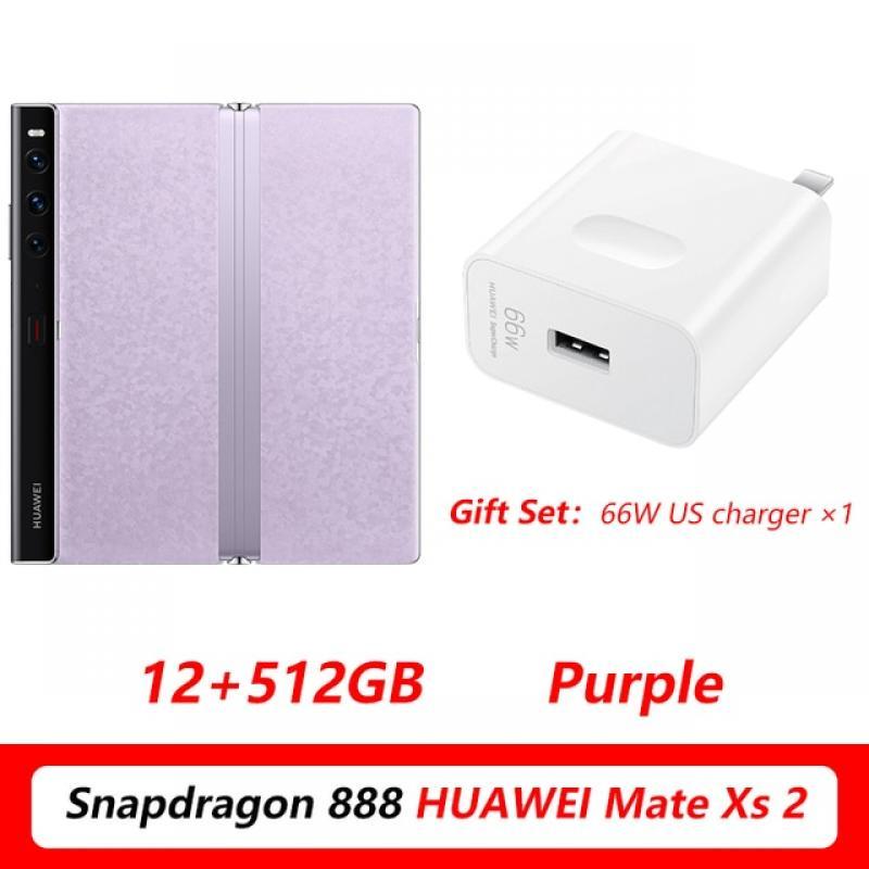 Original Huawei Mate Xs 2 4G Mobile Phone Snapdragon 888 7.8‘’ OLED 66W SuperCharge
