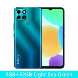 Infinix SMART 6 2GB 32GB Smart Phone 5000mAh Battery 6.6''HD Display Helio A22 DTS Audio Processing 8MP Camera