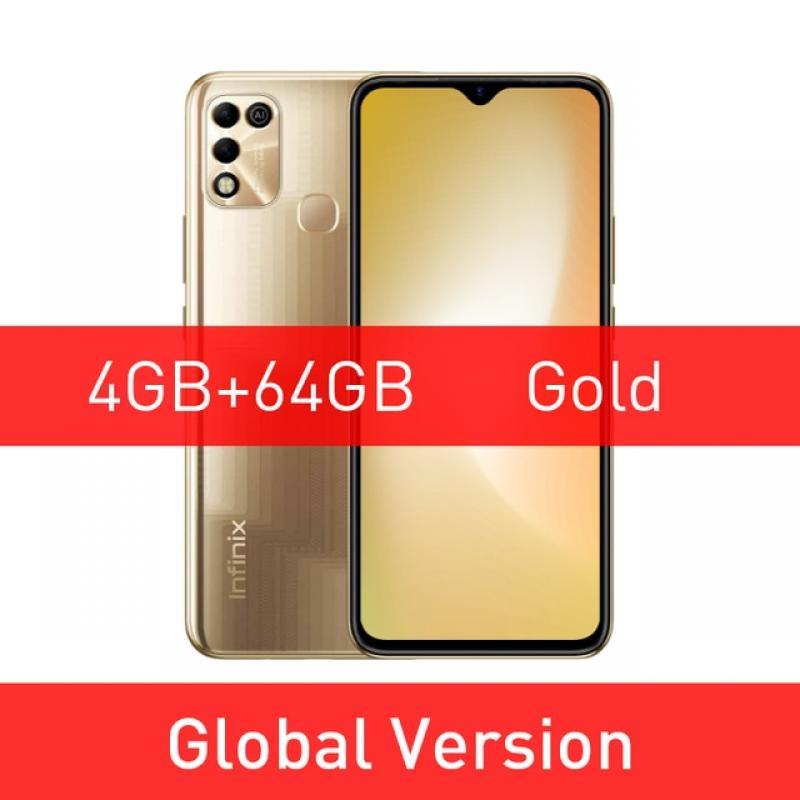 Infinix HOT 11 Play Smartphone 4+64GB 6.82" HD+ IPS 6000 mAh 13 MP dual camera 3D design Russian warranty