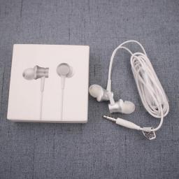 Xiaomi Piston Fresh Version Earphone 3.5mm Standard Plug Earphone HD Mic Wired Headset For Redmi Note 12 11 10 T Pro POCO X3 X4
