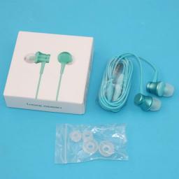 Xiaomi Mi Fresh Earphone Piston 3 In-Ear Headset Wired Control  With MIC For Mi Note 10 Lite Poco F3 M4 Redmi Note 12 11 11T Pro