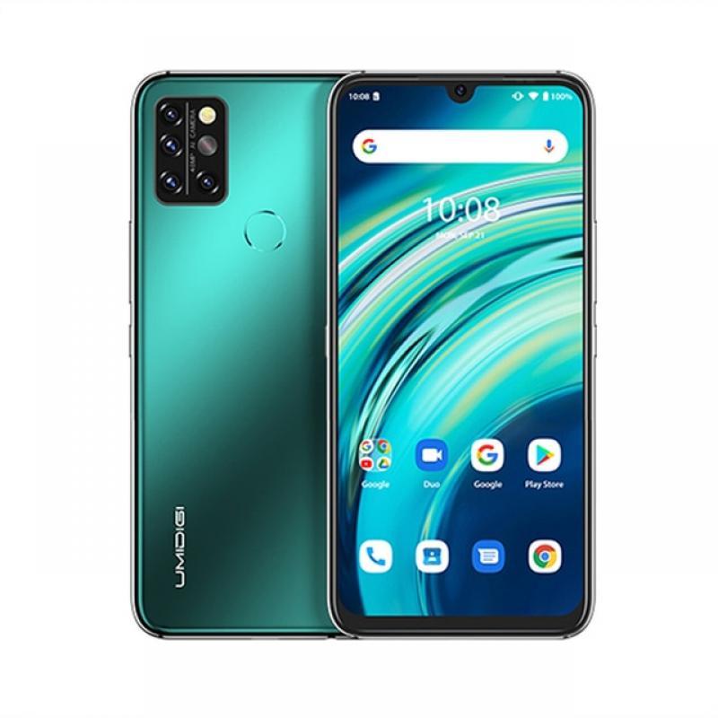 UMIDIGI A9 Pro SmartPhone 6GB RAM 128GB ROM 6.3" FHD+ Helio P60 CellPhone 48MP Quad Camera 24MP Selfie 4150MAH Mobile Phone