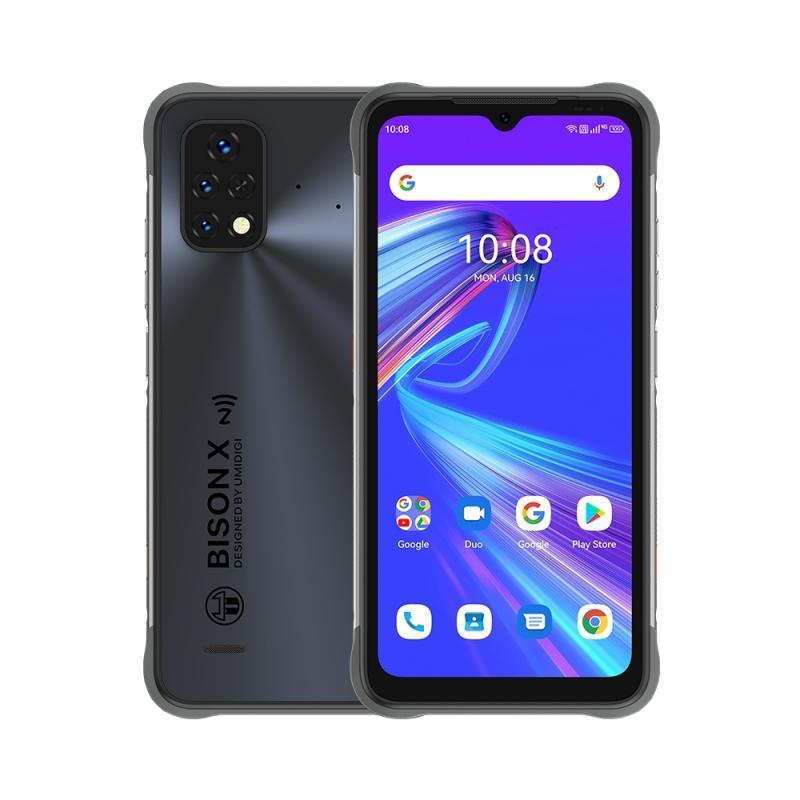 UMIDIGI BISON X10S X10G NFC Global Version Rugged Smartphone IP68/IP69K 4GB 64GB 6.53" HD+ Cellphone 16MP Triple Camera 6150mAh