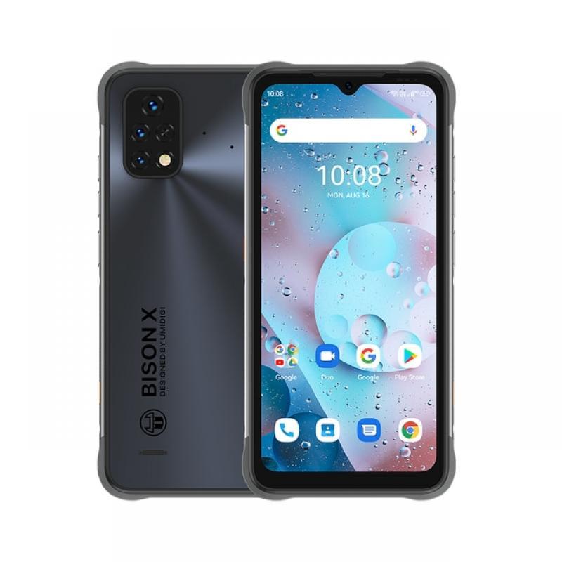 UMIDIGI BISON X10S X10G IP68/IP69K Android 11 Waterproof Rugged Phone 6.53" HD+ 4GB+32GB 16MP 6150mAh Battery Smartphone