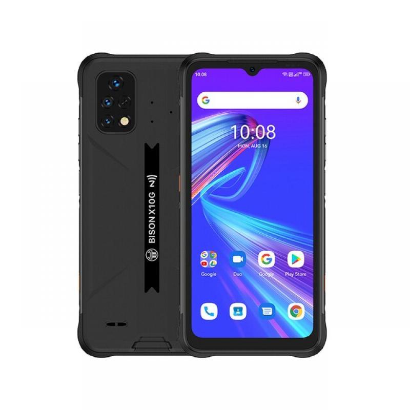 UMIDIGI BISON X10S X10G IP68/IP69K Waterproof Rugged Phone NFC 6.53" HD+ 4GB+64GB 6150mAh Battery Smartphone
