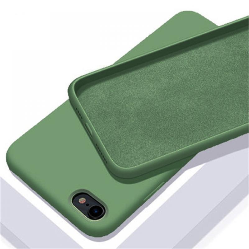 For iPhone SE 2020 2022 Case for iPhone 14 13 12 Pro Max Mini Cover Liquid Silicone Phone Case for iPhone 11 X XR XS 7 8 Plus