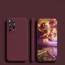 Redmi Note 11 11s Pro Note11 Pro Plus 5g Case Original Square Liquid Silicone Soft Cover For Xiaomi Redmi Note 11 Pro Note11 Pro