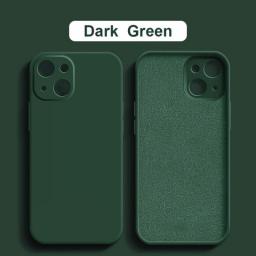 Official Square Liquid Silicone Phone Case For IPhone 11 12 13 14 Pro Max Mini XS Max X XR 7 8 Plus Full Lens Protection Cover
