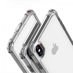 For Iphone 14 13 12 11 Pro Max Drop Protection Clear Soft TPU Case For Iphone XR X XS MAX 14 Plus Transparent Protection Cover