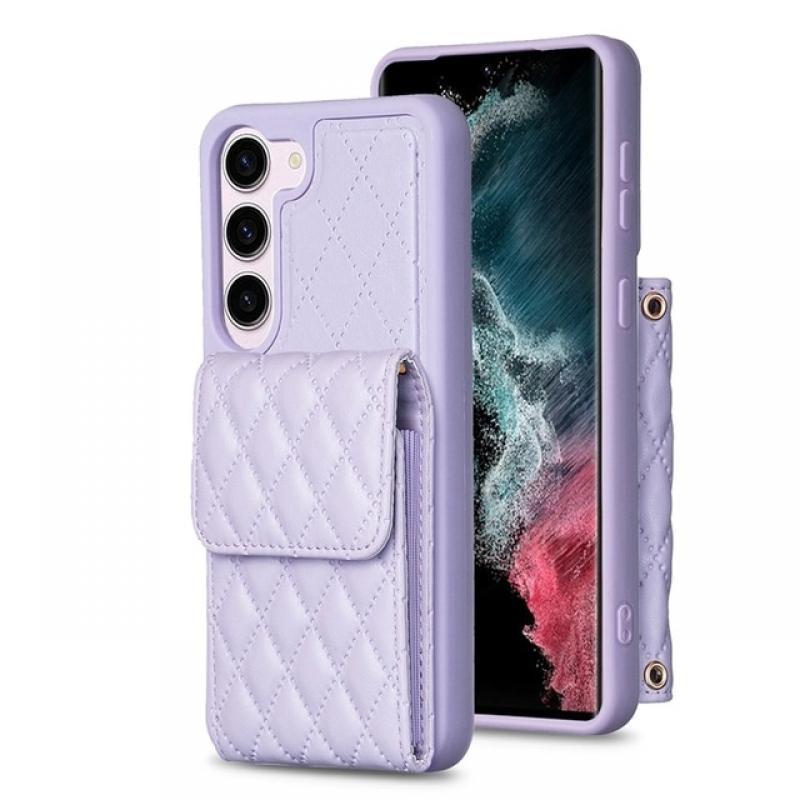 Wallet Small Fragrant Wind Organ Card Bag Leather Case For Samsung Galaxy A12 A13 A14 A34 A52 A53 A54 S23 Ultra S22 Plus S21 FE