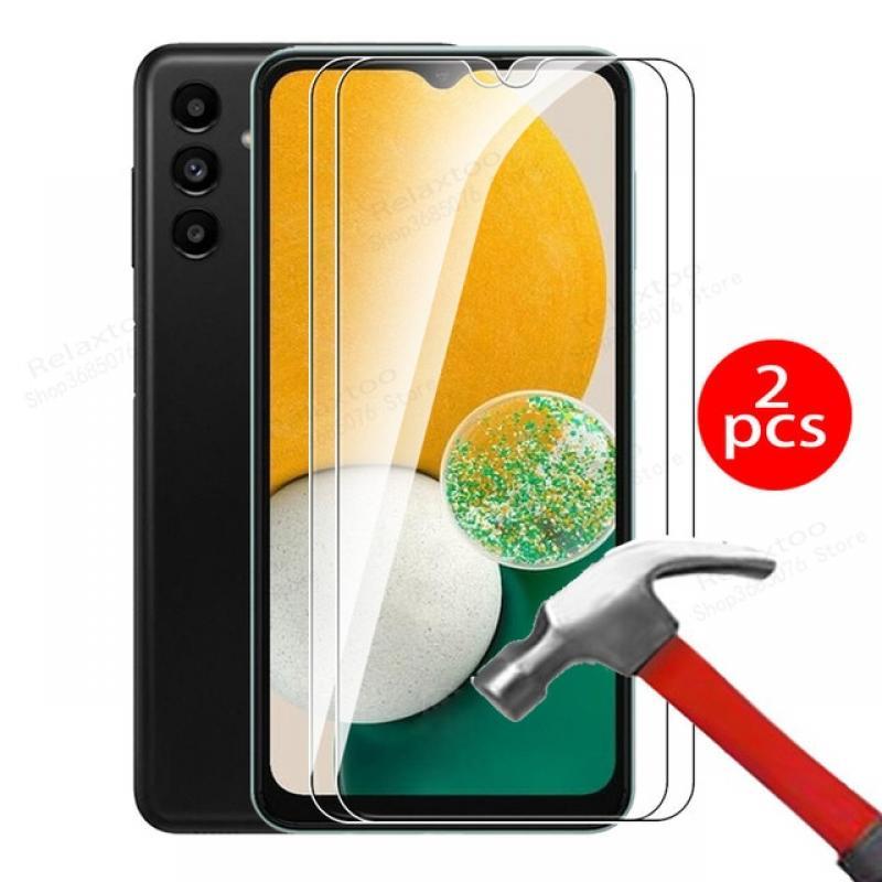 2pcs tempered glass For samsung galaxy a13 case For samsung A13 4G 5G a 13 13a protective glass samsun galaxi a13 phone cover