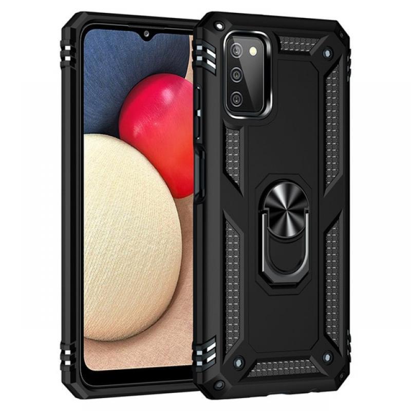 Shockproof Phone Case For Samsung A530F A750 A6 A7 A8Plus A9 Anti Fall Bracket Protective Cover for Galaxy A01 A02 A02S A03S