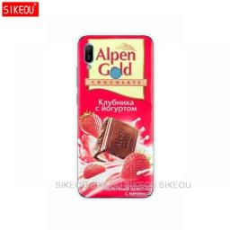For Huawei Honor 8A Prime 8S 8C 8X 9X  10 I Play 3 Case Back Cover For Huawei Y5 Y6 Y7 Y9 2019 Pro Prime Alenka Bar Chocolate