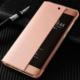 Original Smart View Case For Huawei P10 Plus P10+ Auto Sleep Wake Up Flip Cover Phone Case For Huawei P10 Pro P10Pro Fundas Capa