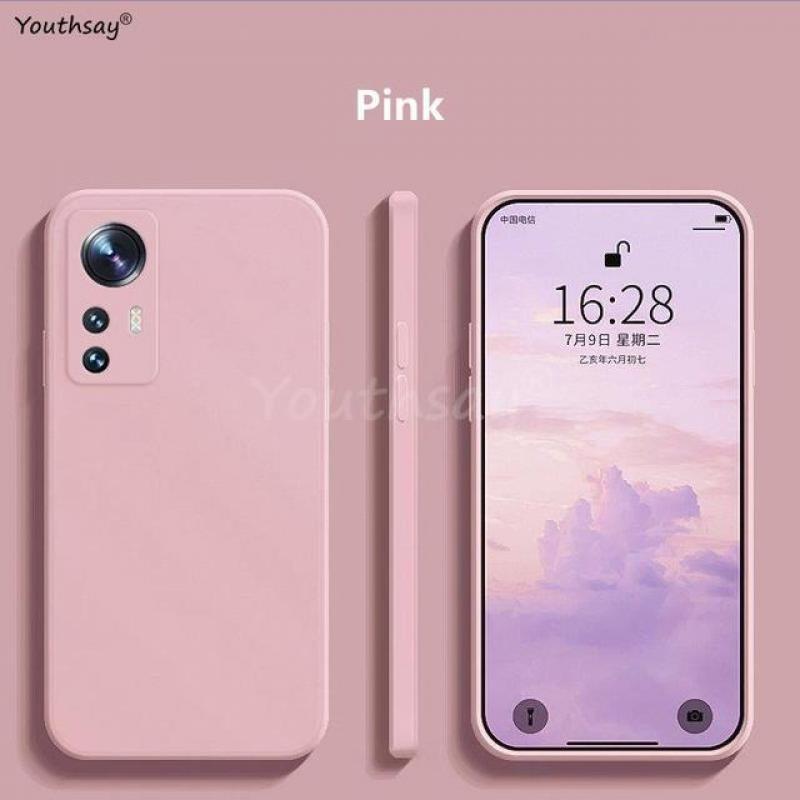 For Xiaomi 12T Pro Case Xiaomi 12T 12 13 Pro 12 Lite Cover Funda Coque Soft Original Liquid Silicone Phone Case Xiaomi 12T Pro