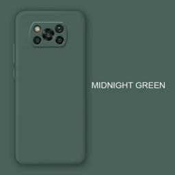 New Full Cover Liquid Silicone Phone Case For Xiaomi Poco X3 Nfc M2 F2 Pro X2 Global Original Soft Protective Back Covers Cases