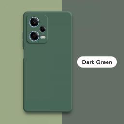 Original Square Liquid Phone Case For Xiaomi Redmi 12C Note 12 Pro Plus Speed Discovery 5G Soft Silicone Back Cover Note12Pro C
