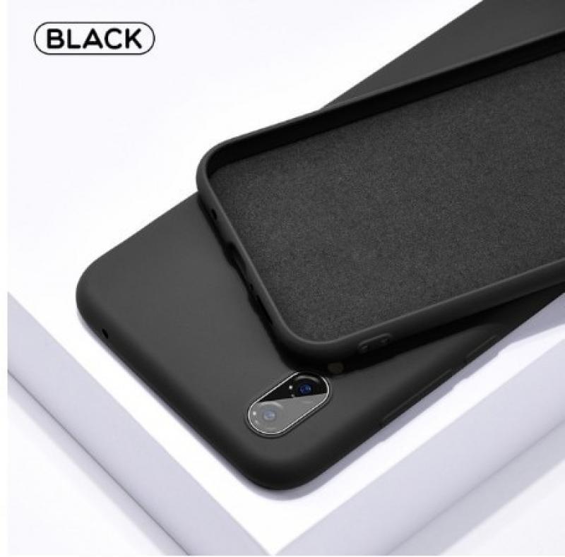 Liquid Silicone Original Case for Xiaomi Redmi Note 9s 8 11 12 7 9 pro 10  8A 10 Shockproof Back Soft Cover Note 11 s 8T 9A capa