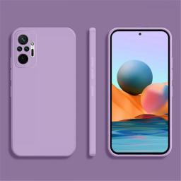 Square Candy Silicon Phone Case For Xiaomi Redmi Note 11 10 11S 9S 9 Pro Max 8 7 Pro 9T Mi 11 Lite POCO X3 M3 F3 Slim Soft Cover
