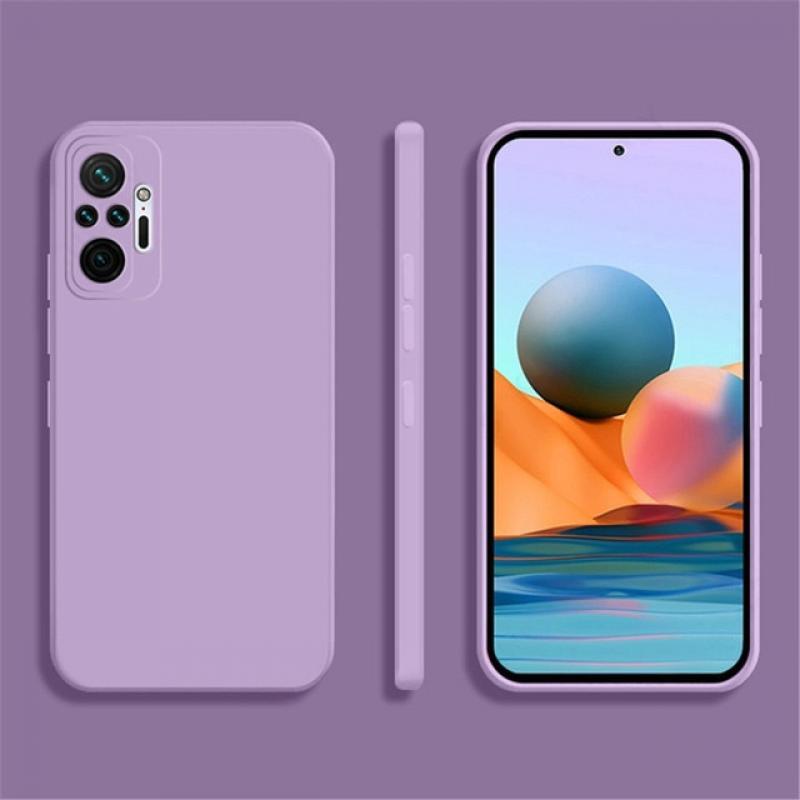 Square Candy Silicon Phone Case For Xiaomi Redmi Note 11 10 11S 9S 9 Pro Max 8 7 Pro 9T Mi 11 Lite POCO X3 M3 F3 Slim Soft Cover