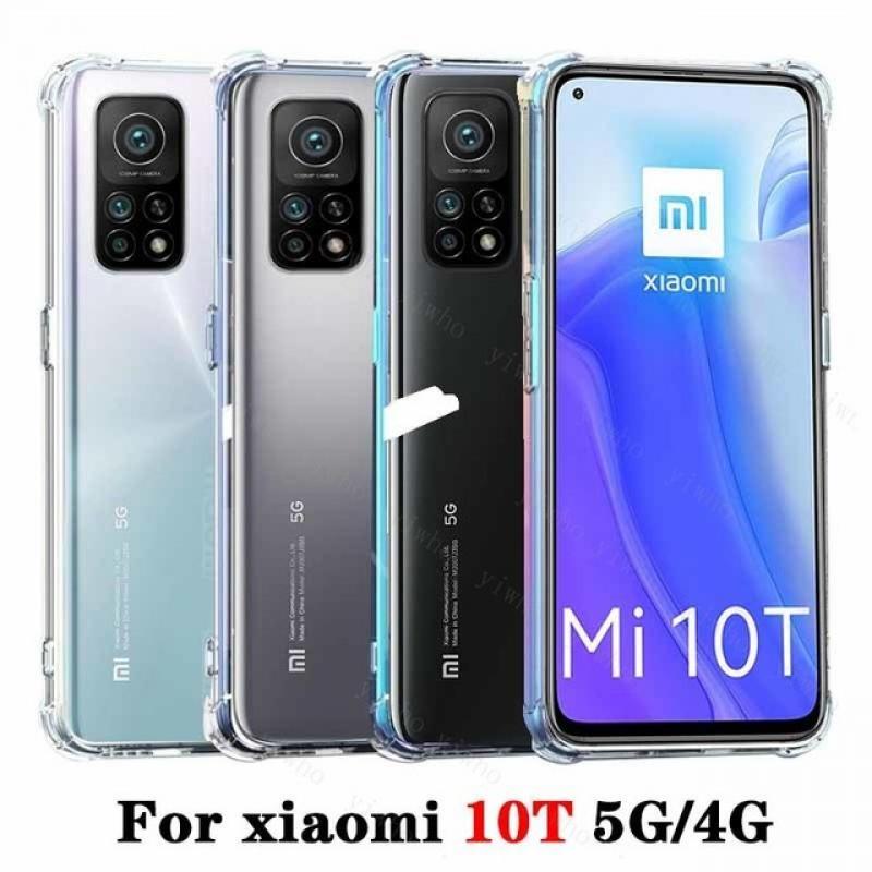 Luxury Clear Shockproof Phone Case for Xiaomi Mi 10t 11t 12t Pro 10 T Lite 10tPro 10tlite 5g 4g Back Covers Transparent Cases