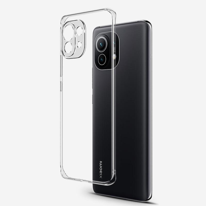 Ultra Thin Clear Case For Xiaomi Mi 11 Lite 5G NE 10T Redmi Note 10 Pro 12 11T 12T 12s Ultra 10s 11s 9 12X Silicone Soft Cover