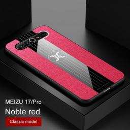 Meizu 17 Pro Case Cover Soft Silicone Frame And Magnetic Ring Holder Back Cover For Meizu 17 MZ 17 Pro Phone Cases