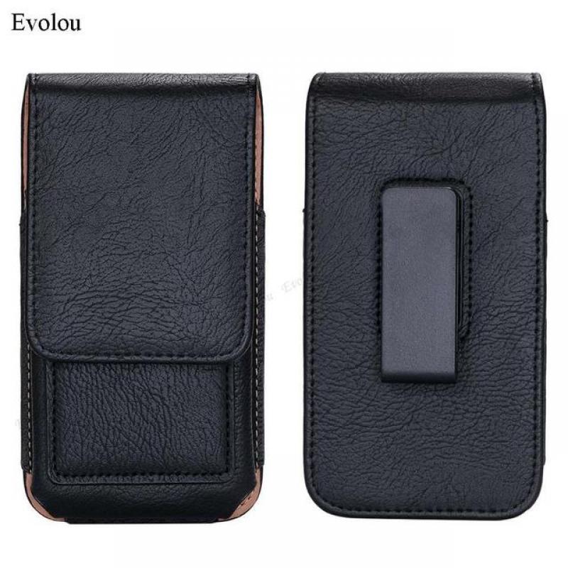 For Meizu 20 infinity Universal Retro Belt Clip Holster Leather Case For Meizu 18S Pro 17 M10 16T X8 Waist Bag Phone Pouch Cover