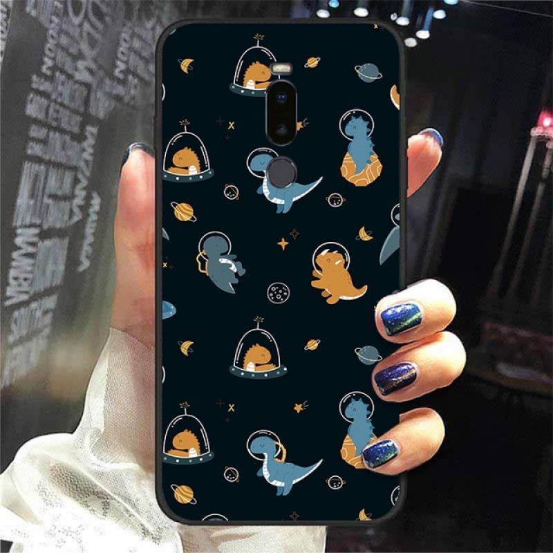 For Meizu Note 8 Case Silicone Soft TPU Cases For Meizu M8 Lite Note8 M8 Note Cover Phone Covers Bumpers Fashion Black Frame