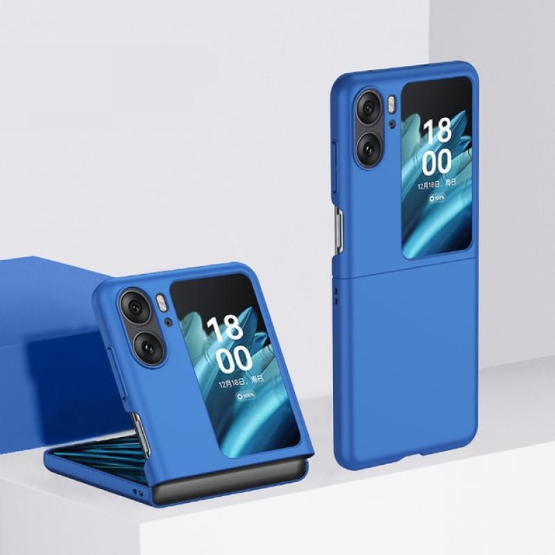 Folding PC Phone Case For OPPO Find N2 Flip 5G CPH243 N 2Flip N2Flip Non-Fingerprint Hard Plastic Protective Casing Cover