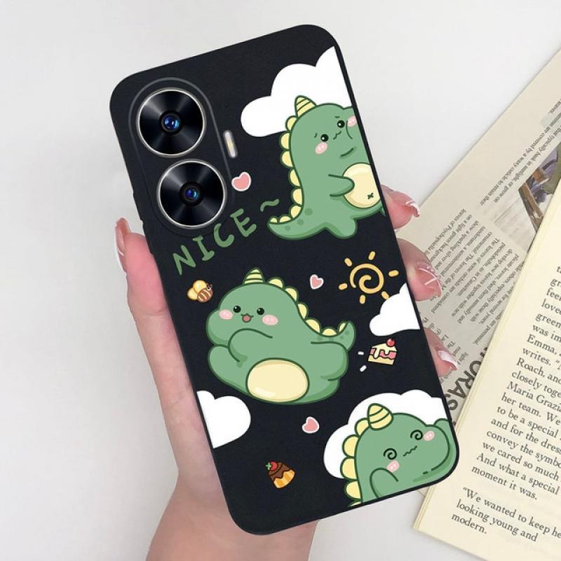 Creative Case For Oppo Realme C55 4G Patterns Silicone Durable Back Cover For RealmeC55 Realme C 55 RealmeC 55 OppoC55 Coque