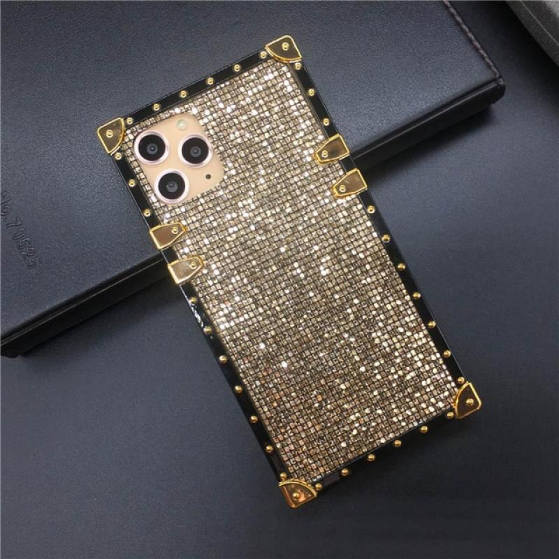 Luxury Glitter Sequins Soft Cover Fashion Square Phone Case For OPPO Reno 8T 8 Pro 8 Reno 7 SE 7Z 7 Lite 6 PRO PLUS 5 4 PRO 3 2Z