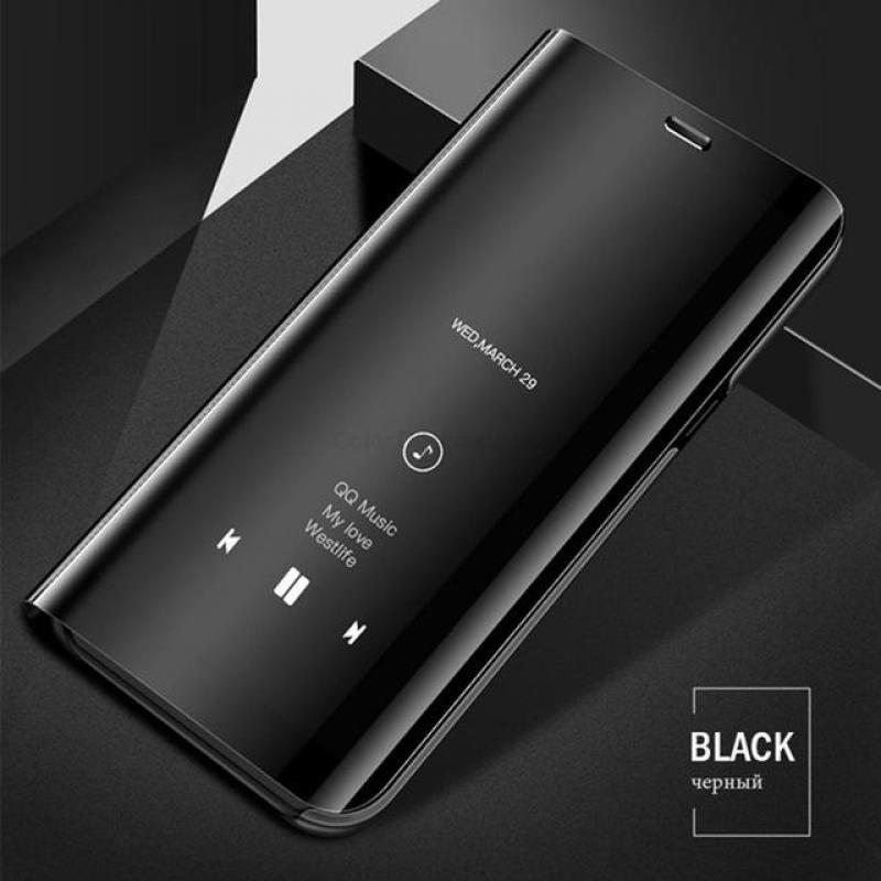mirror Leather Case For Oppo A12 A16 A16S A31 A32 A33 A36 A52 A53 A53S A54 A54S A55 A56 A72 A73 A74 A76 A91 A92 A93 A94 A95 A96