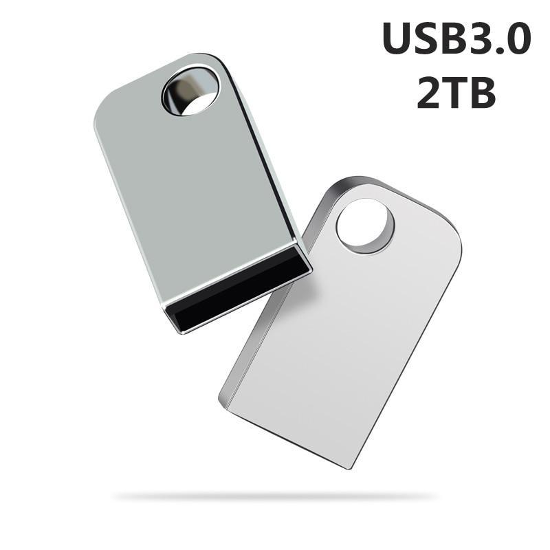 Mini Pen Drive 2TB Memoria USB Flash Drives 1TB Metal TYPE C OTG High Speed USB 3.0 Waterproof Pendrive 512GB Stick Adapter