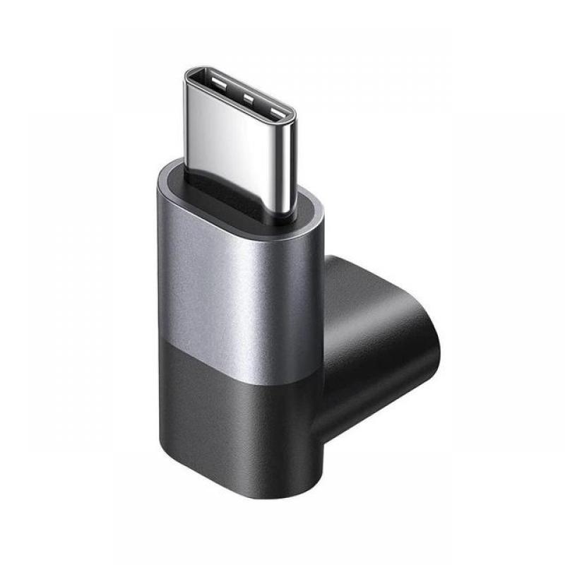 USB C Adapter 90 Degree USB C Extender Right Angle 40Gbps PD 60W Fast Charging For Steams Deck Switch Laptop MacBooks Tablet