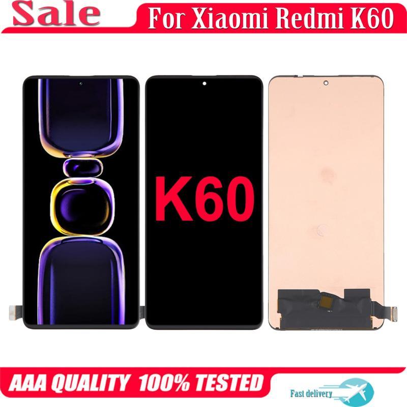 Original 6.67'' For Xiaomi Redmi K60 LCD Display Touch Screen Replacement Digitizer Assembly For RedmiK60 LCD