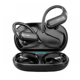Hifi Sound Wireless Earbuds Touch Control Black And Blue Wireless Bluetooth Headset Long Battery Life Waterproof Sports Earphone