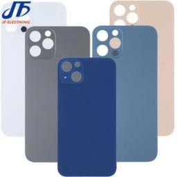 10Pcs Back Battery Glass Cover Wide Bigger Camera Hole For IPhone 13 Pro Max Rear Housing Door Replacement Parts