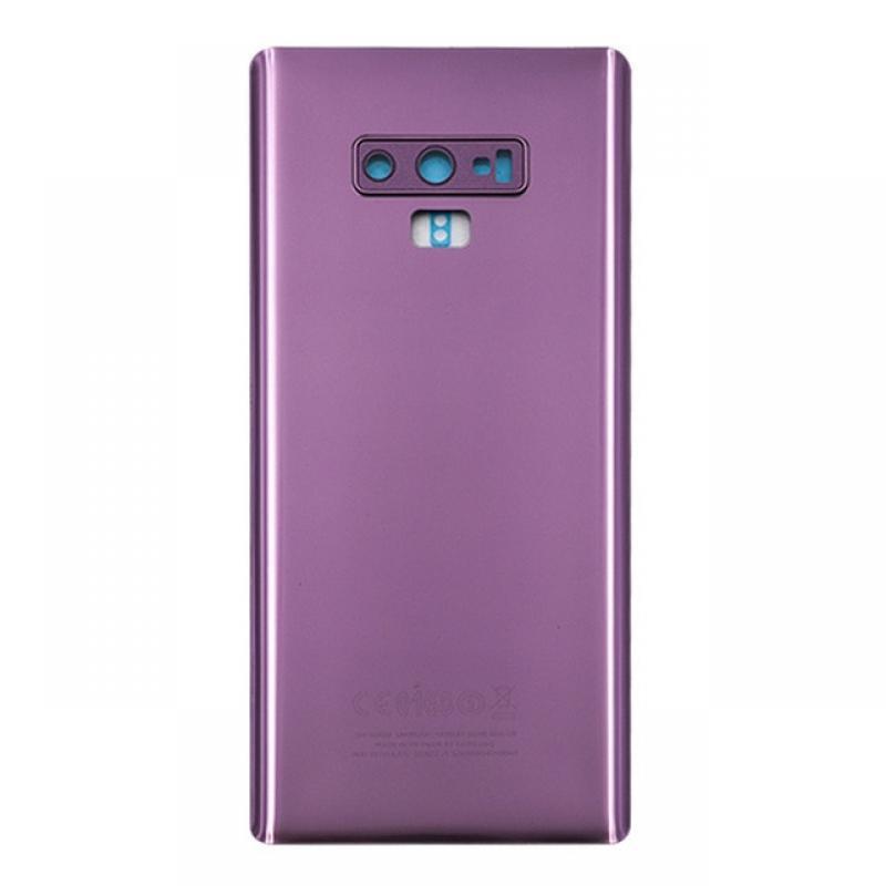 For Samsung Galaxy Note 9 N960 N960F Battery Back Cover Rear Door 3D Glass Panel Note9 Housing Case Camera Lens Adhesive Replace