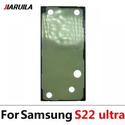 Original Back Battery Cover Door Sticker Adhesive Tape Waterproof For Samsung Galaxy S8 S9 S10 S10E S20 S21 S22 Plus Ultra Fe