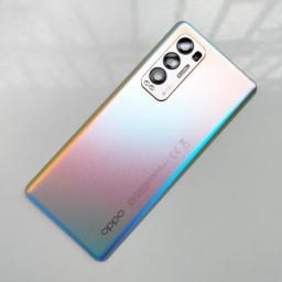 100Percent Original Gorilla Glass Back Glass Cover For Oppo Find X3 Neo , Back Door Replacement Hard Battery Case, Rear Housing Cover