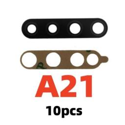 10pcs Back Camera Glass Lens For Samsung Galaxy A11 A31 A41 A30S A50S A70S A32 A52 A72 A33 A53 A73 A80 A42 A21 A03S A12