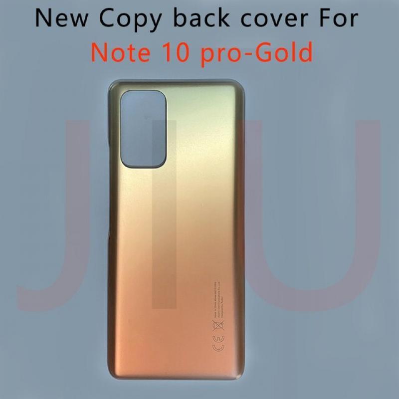 New For Note 10 Pro Back Battery Cover Glass Rear Door Housing Replacement for note 10 pro
