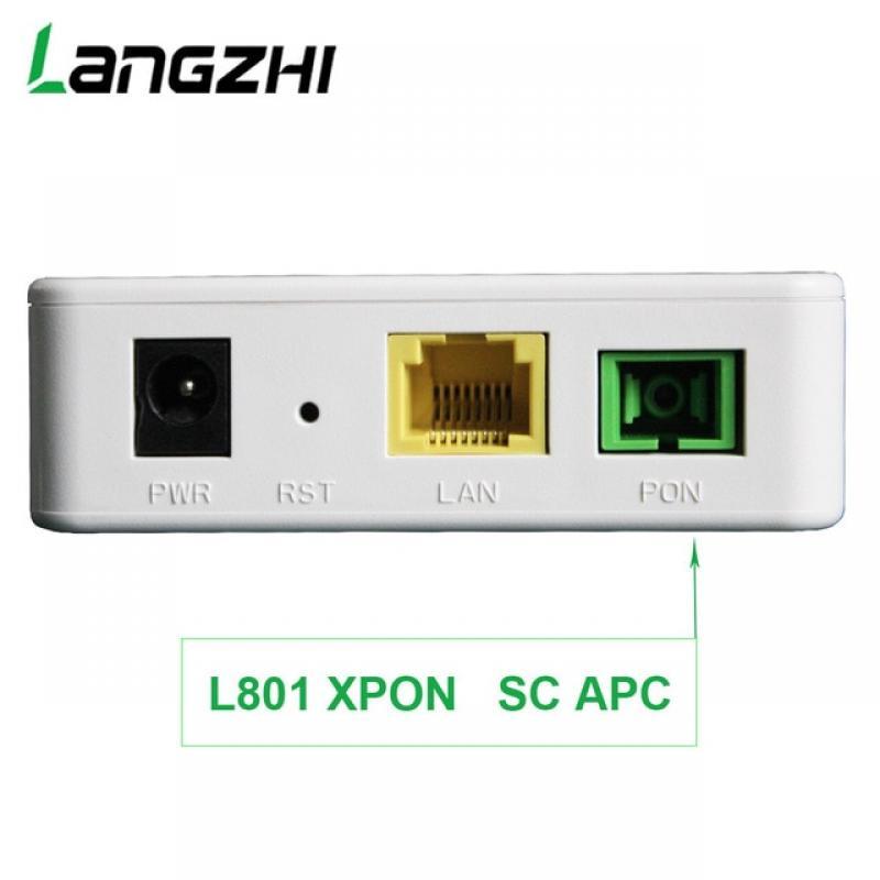 L801 XPON  GPON EPON ONU Router with 1 PON & 1 Giga Port  Sc Apc Sc Upc HG8010H 1GE With Power hg8310M MODEM