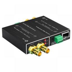 Mini 3G-SDI Fiber Optic Transceiver,SDI Fiber Extender With RS485 Tally Loop Output,Single-Mode 20km LC,3G Video Fiber Converter