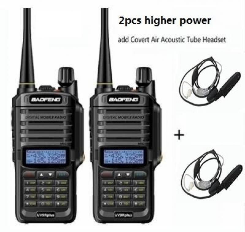 1/2pcs high quality waterproof walkie talkie Baofeng UV-9R plus 10W ham radio cb radio comunicador baofeng uv 9r plus рация