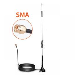 700-2700MHz 12dBi 2G 3G 4G LTE Magnetic Antenna TS9 CRC9 SMA Male Connector GSM External Router Antenna 1.5m